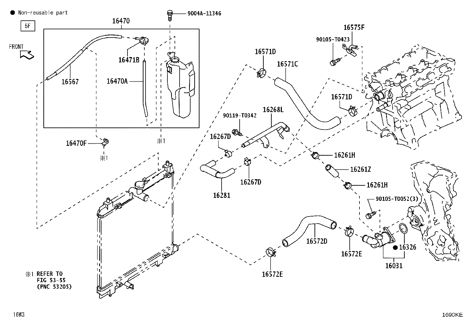 16400-BZB40 RADIATOR ASSY product image
