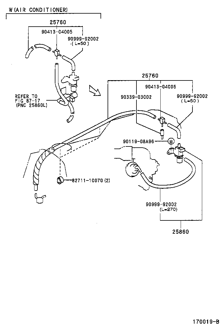 25860-75181 VALVE ASSY, VACUUM SWITCHING, NO.1 product image