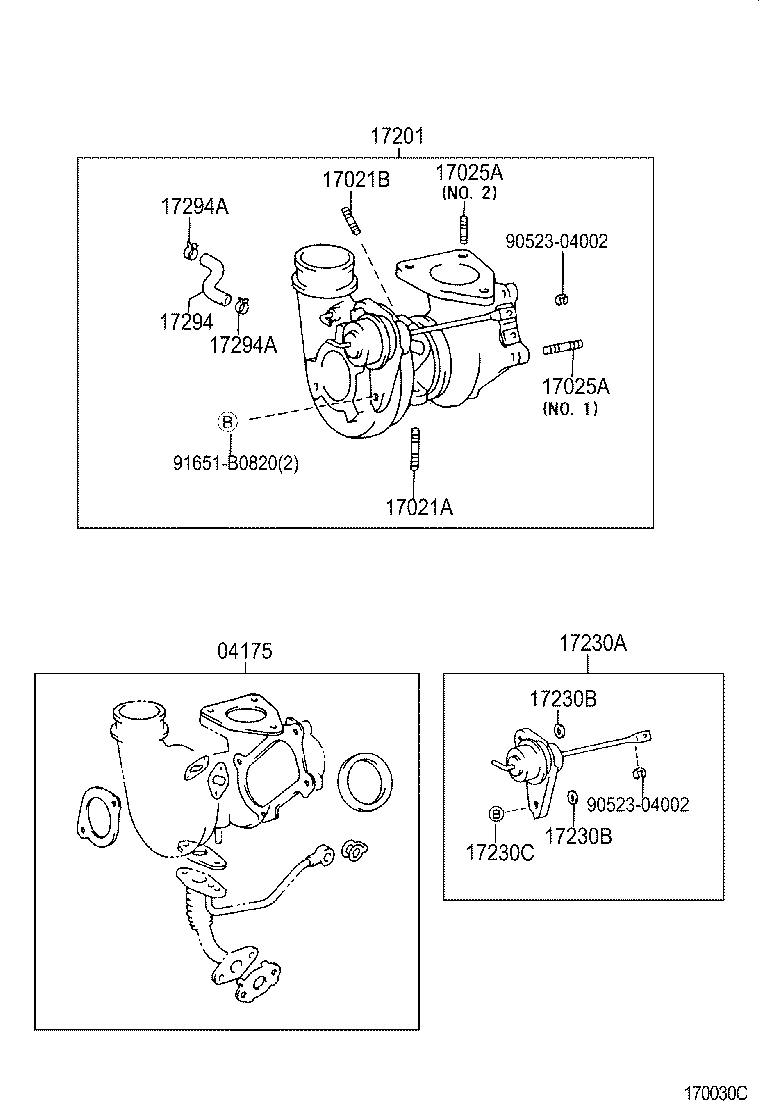 17118-0L010 STAY, MANIFOLD, NO.2 product image