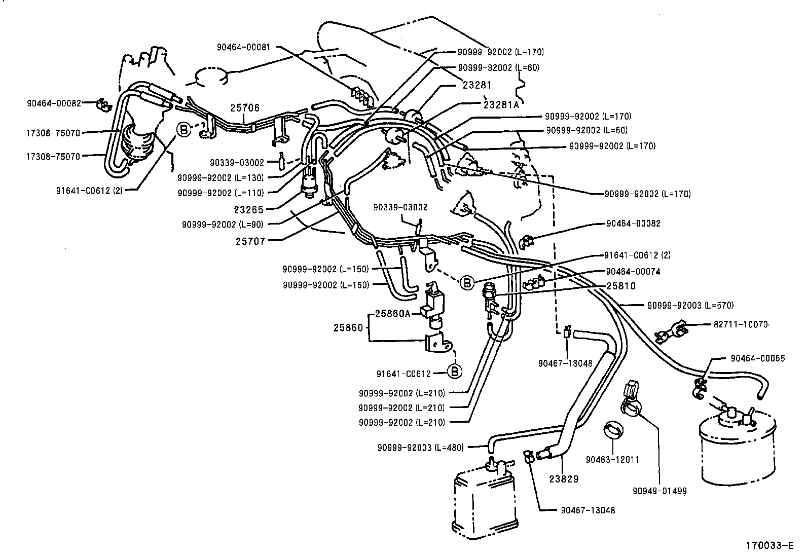 25860-75181 VALVE ASSY, VACUUM SWITCHING, NO.1 product image