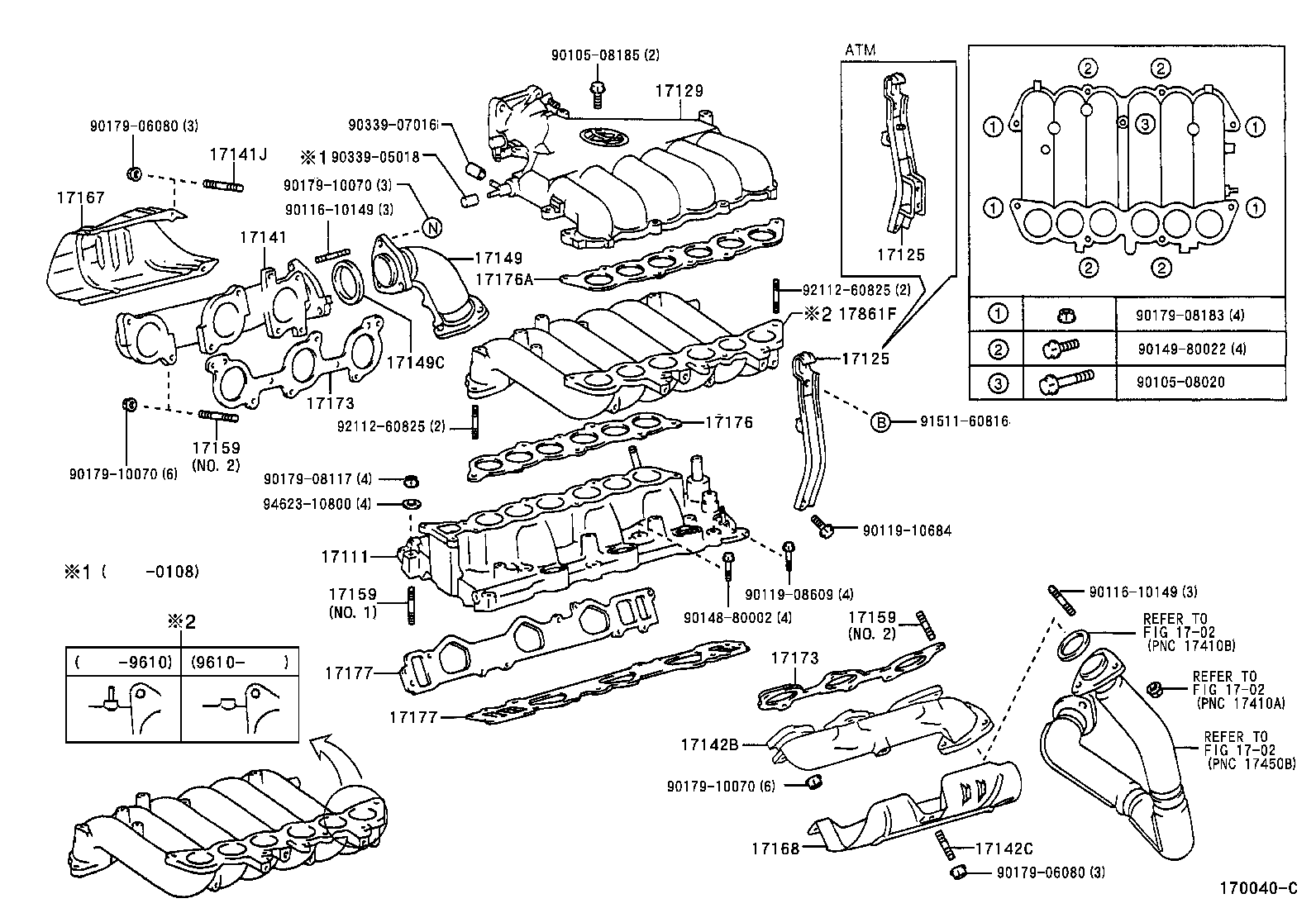 17111-67071 MANIFOLD, INTAKE product image