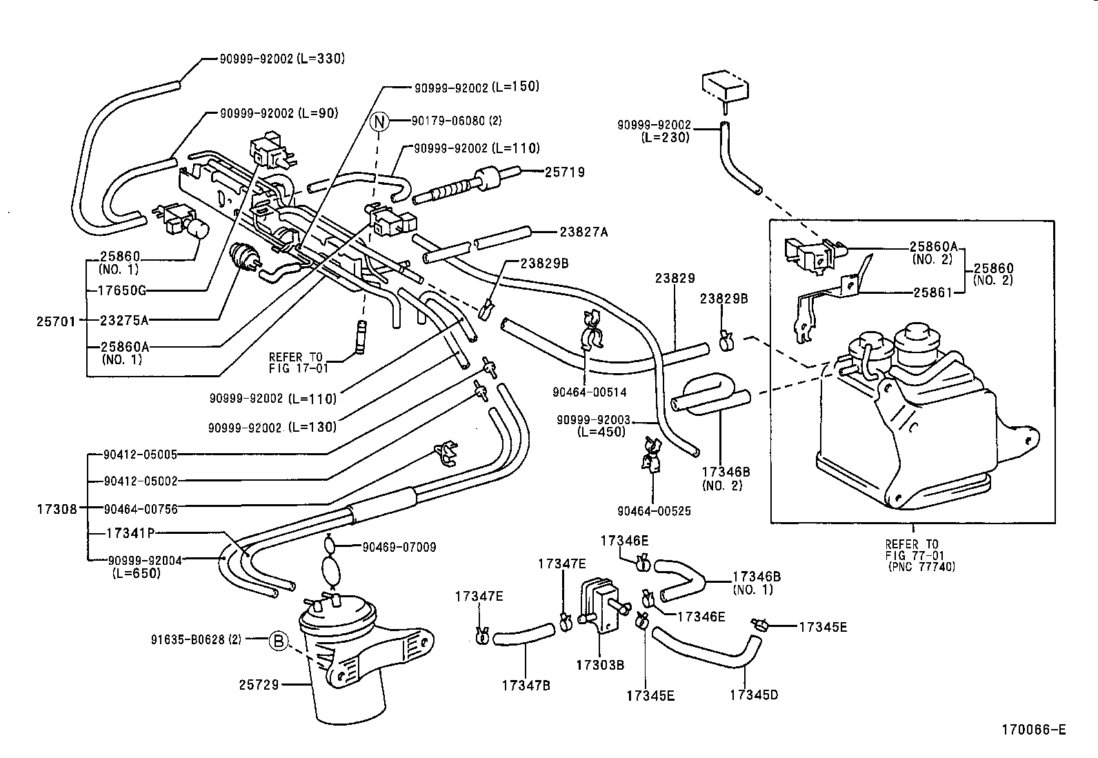 Toyota 90910-12109 VALVE, VACUUM SWITCHING, NO.1