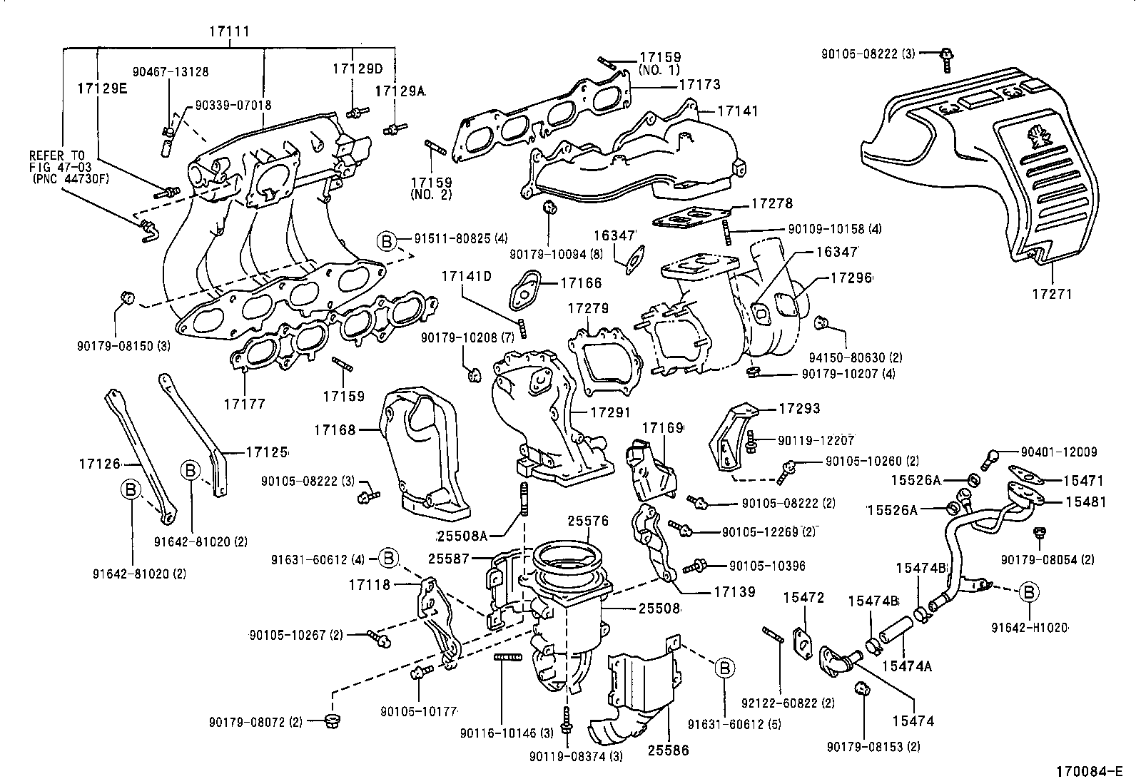 17101-88481 MANIFOLD, INTAKE product image