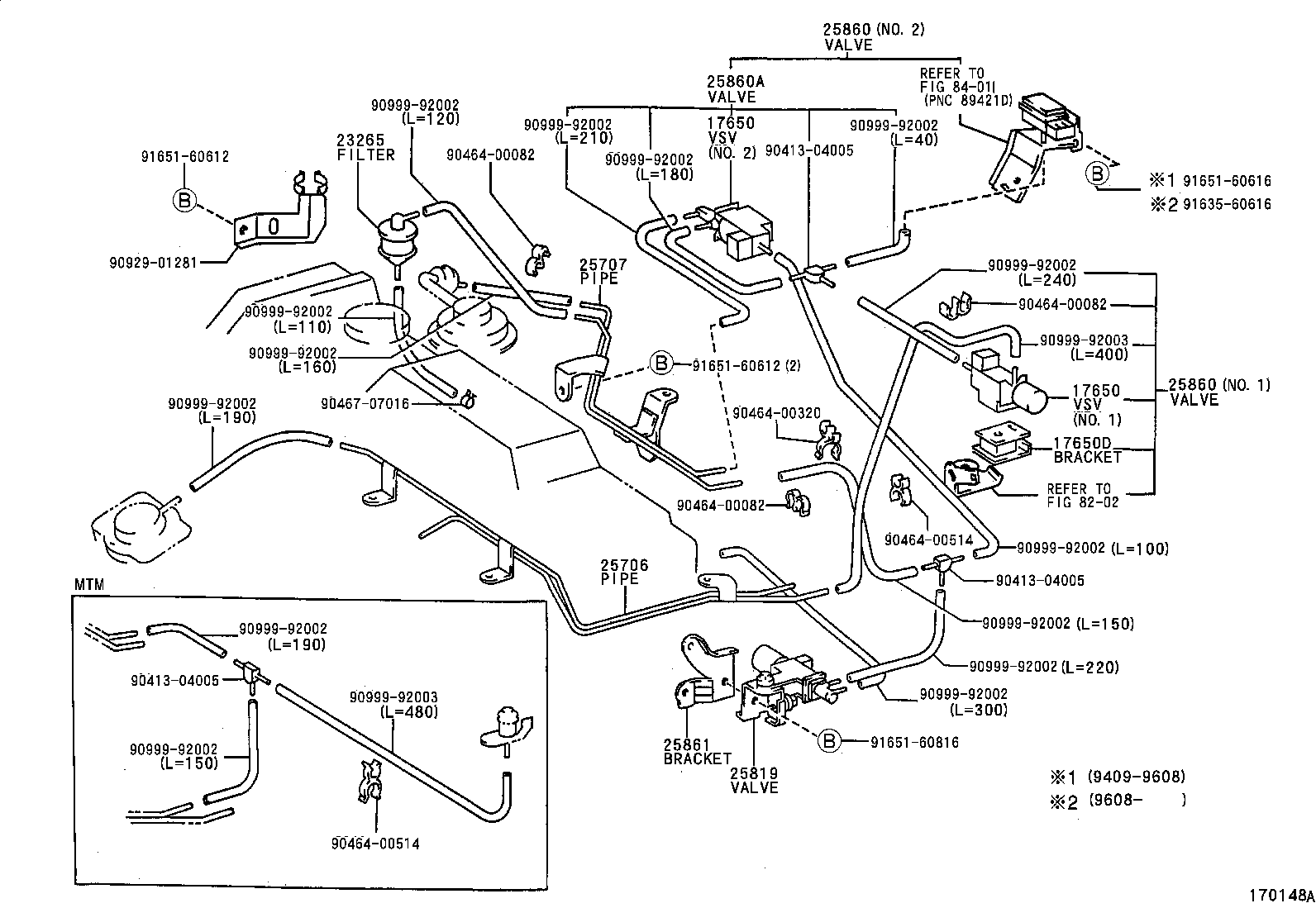 25650-55030 VALVE ASSY, VACUUM SWITCHING, NO.1 product image