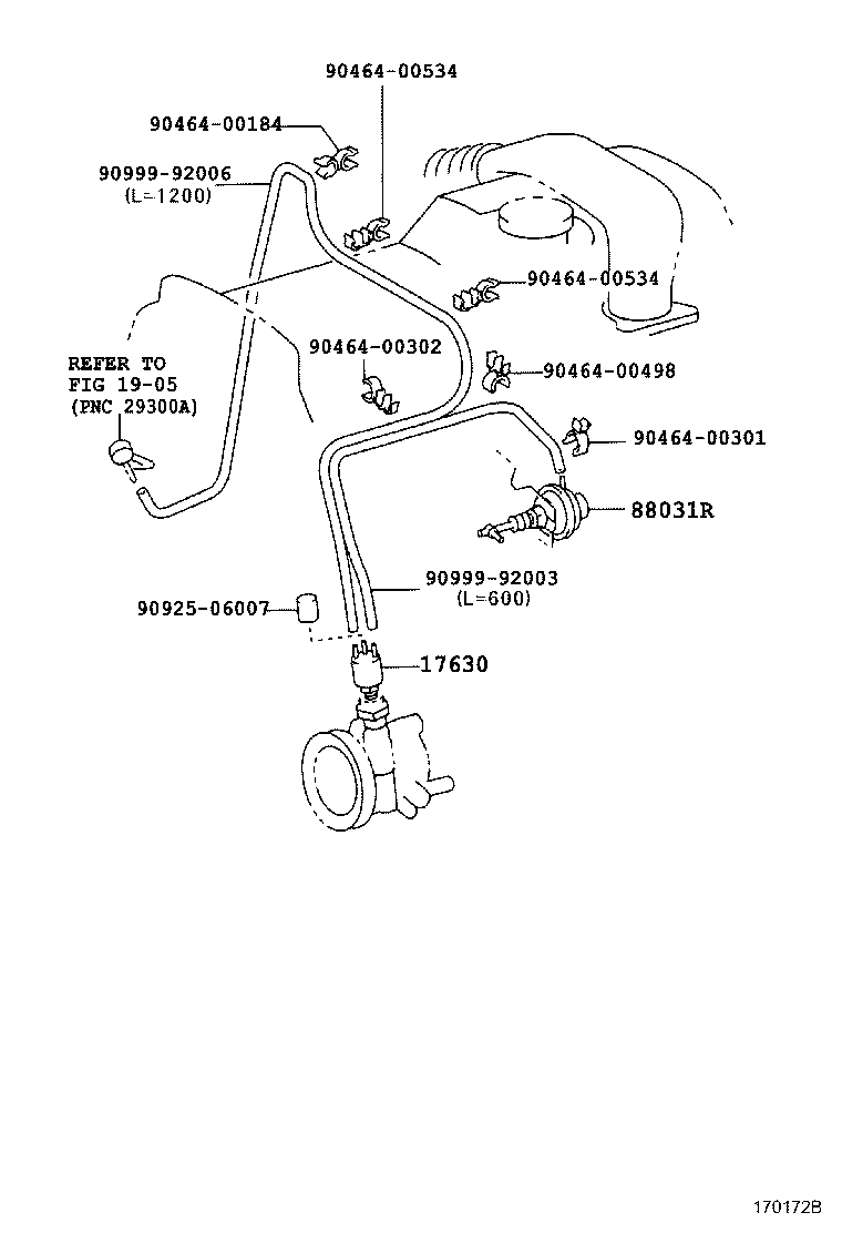 25860-54030 VALVE ASSY, VACUUM SWITCHING, NO.1 product image