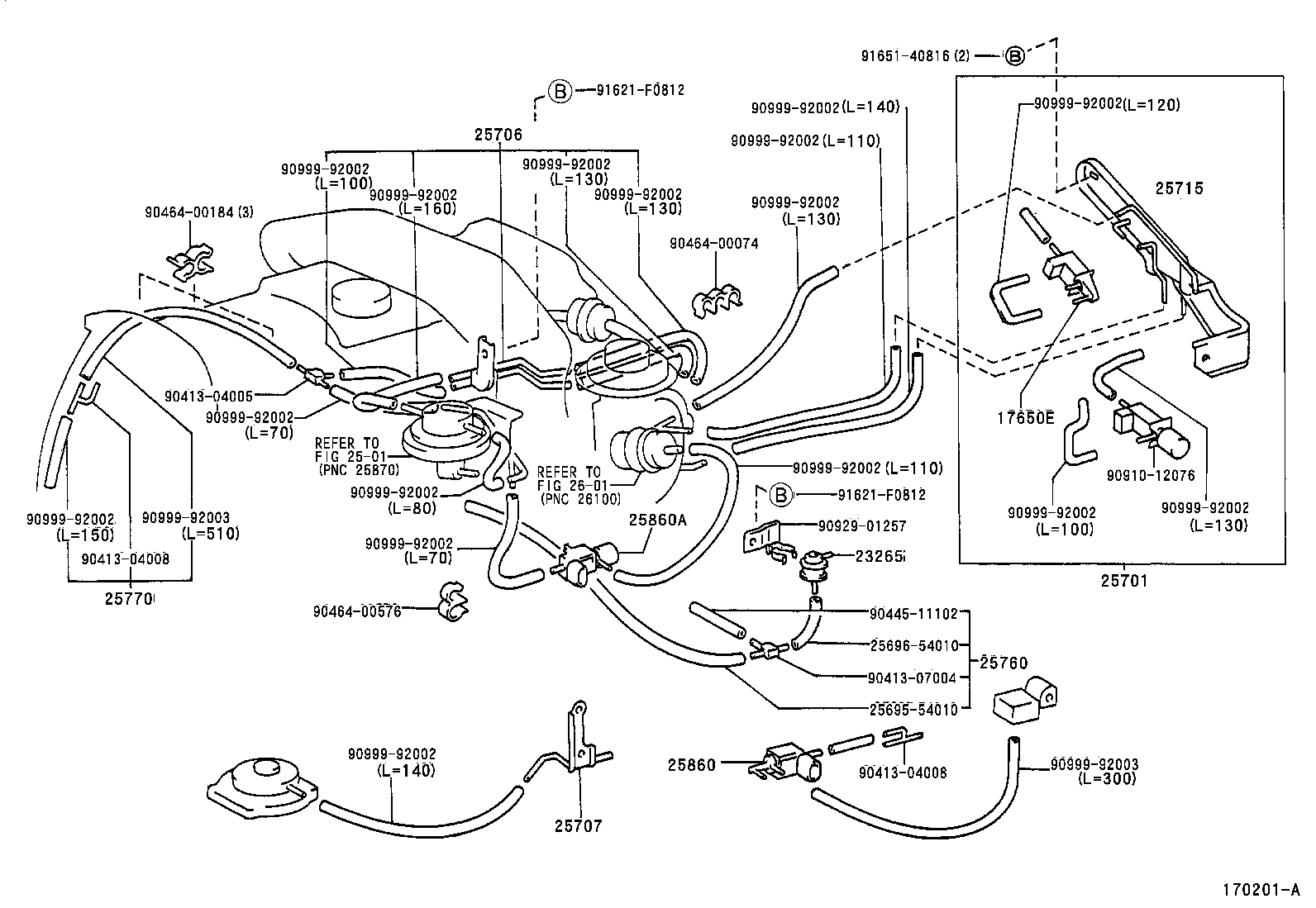 25860-54030 VALVE ASSY, VACUUM SWITCHING, NO.1 product image