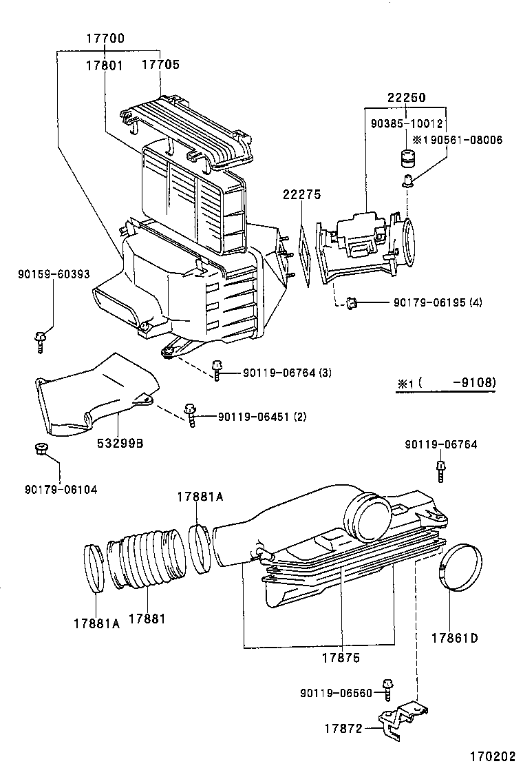 17345-46060 HOSE, AIR, NO.5 product image