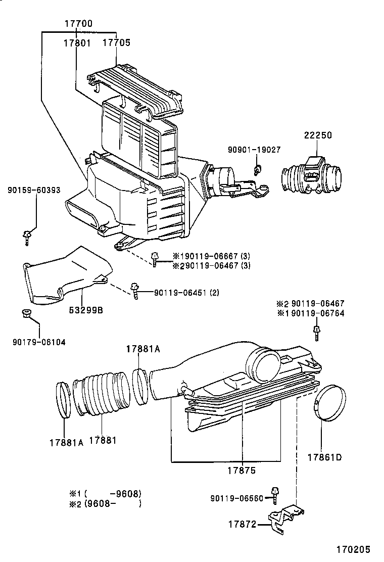 17345-46060 HOSE, AIR, NO.5 product image