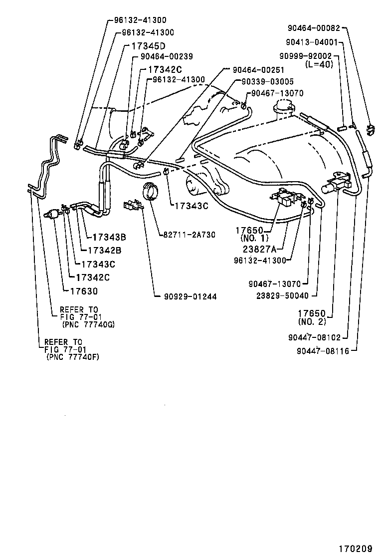 17361-46110 TUBE, AIR(FOR IDLE-UP) product image