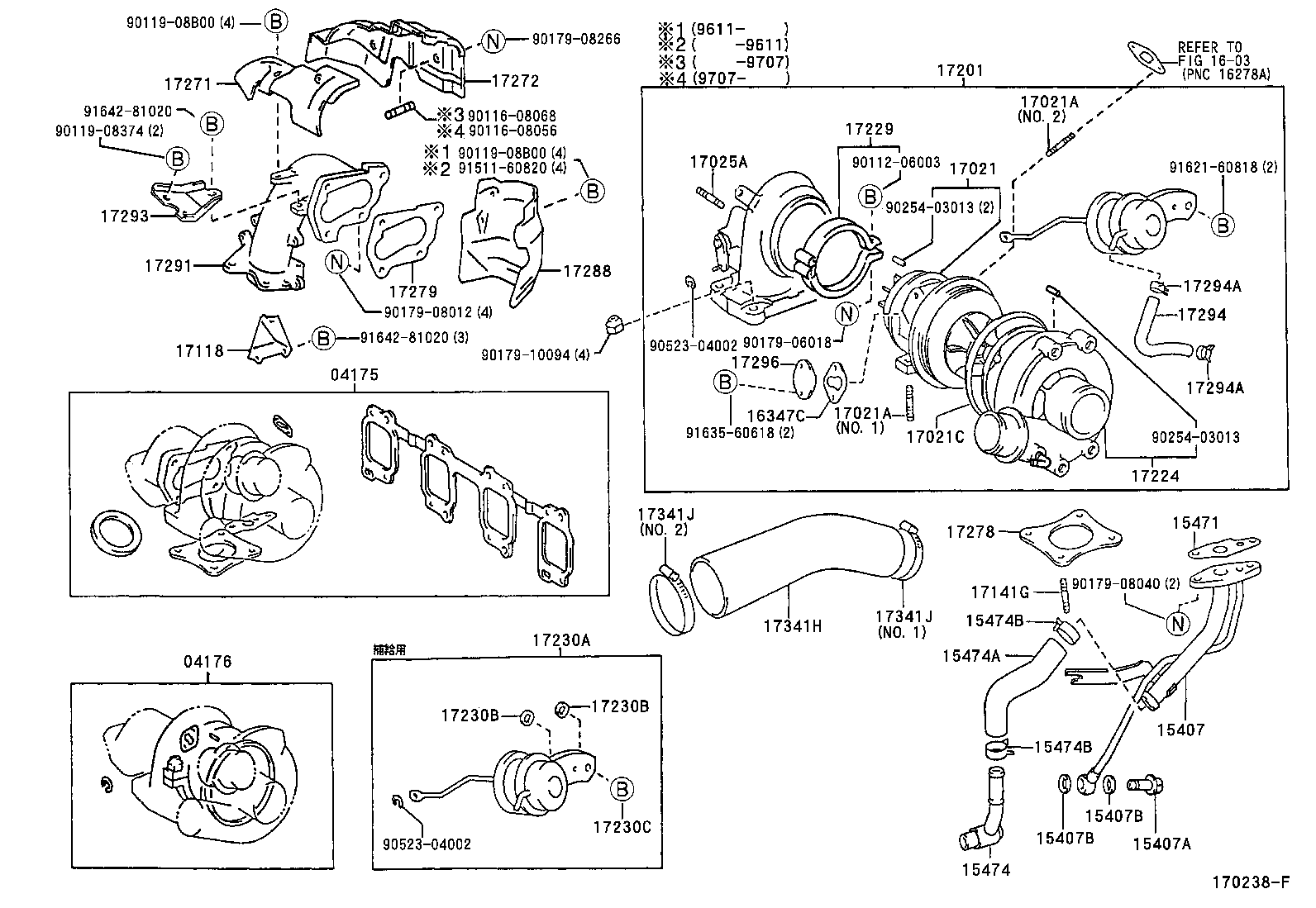 17101-74361 MANIFOLD, INTAKE product image
