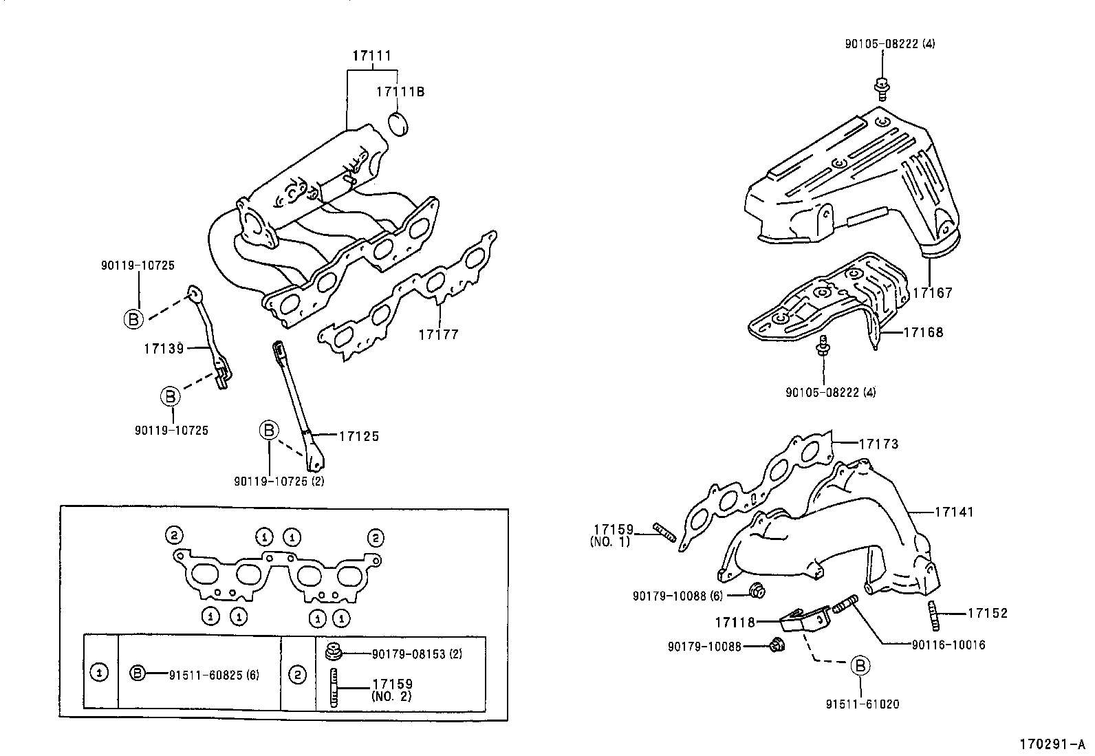 17101-64210 MANIFOLD, INTAKE product image