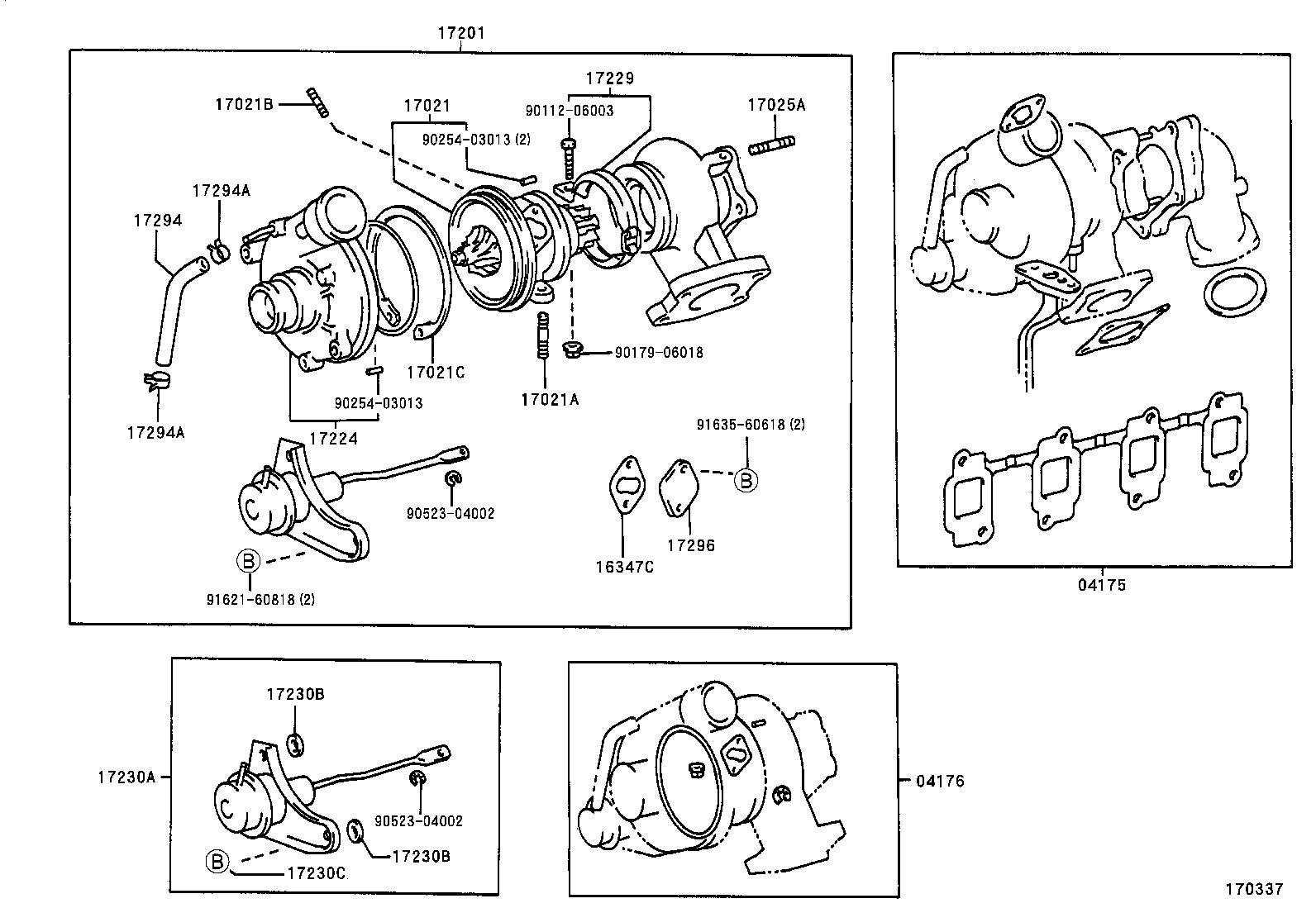 17101-64210 MANIFOLD, INTAKE product image