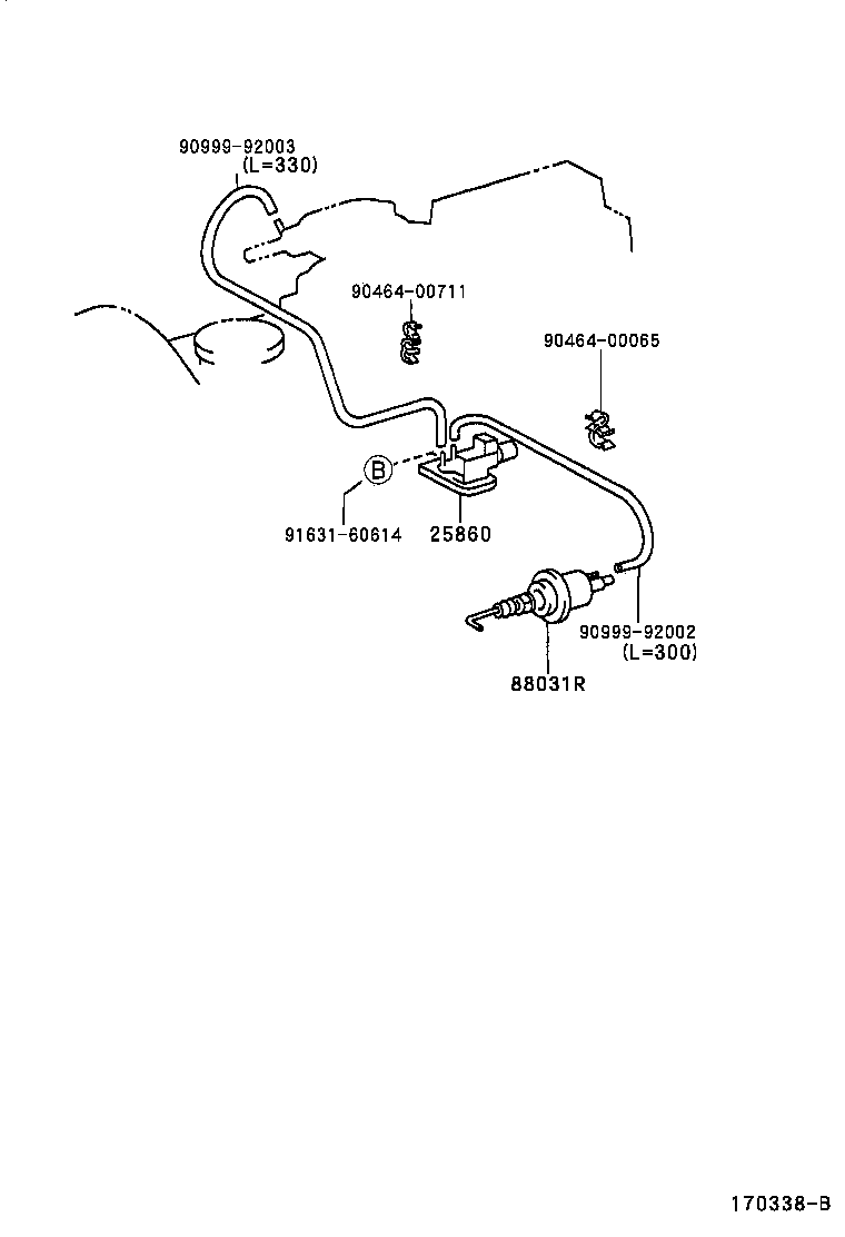 25719-13020 TANK, VACUUM SURGE product image