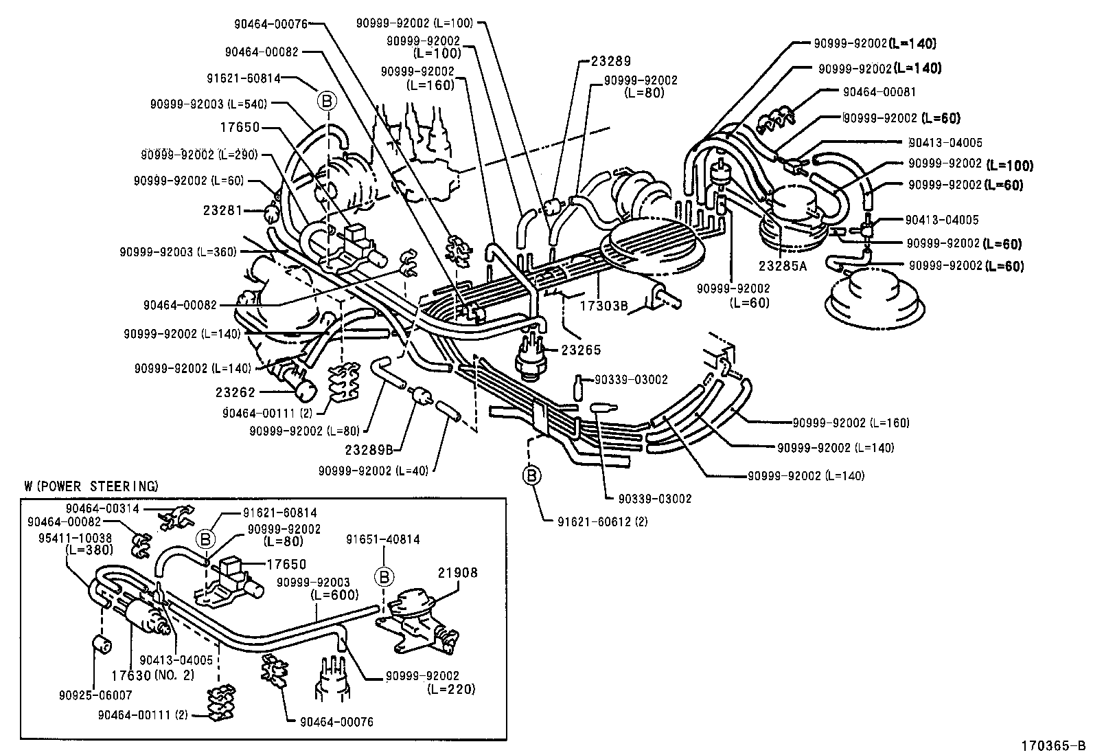 17342-13070 HOSE, AIR, NO.2 product image