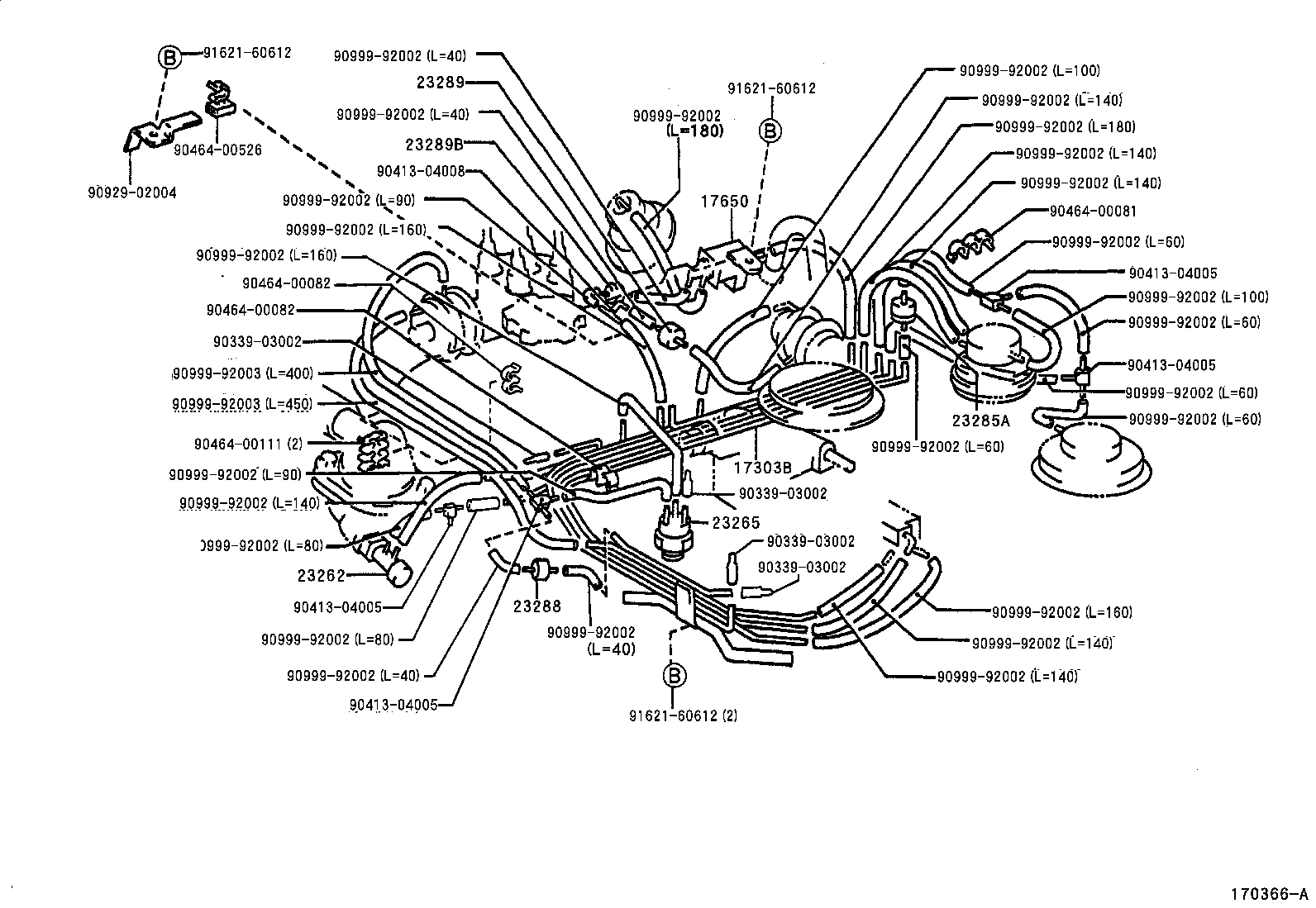 17342-13070 HOSE, AIR, NO.2 product image