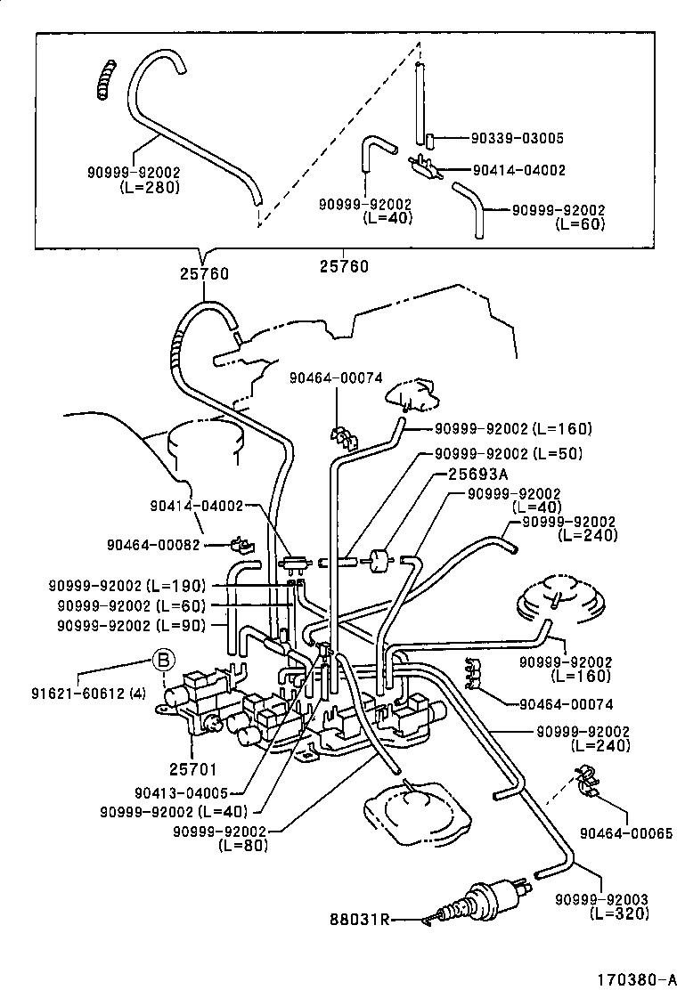 25719-13020 TANK, VACUUM SURGE product image