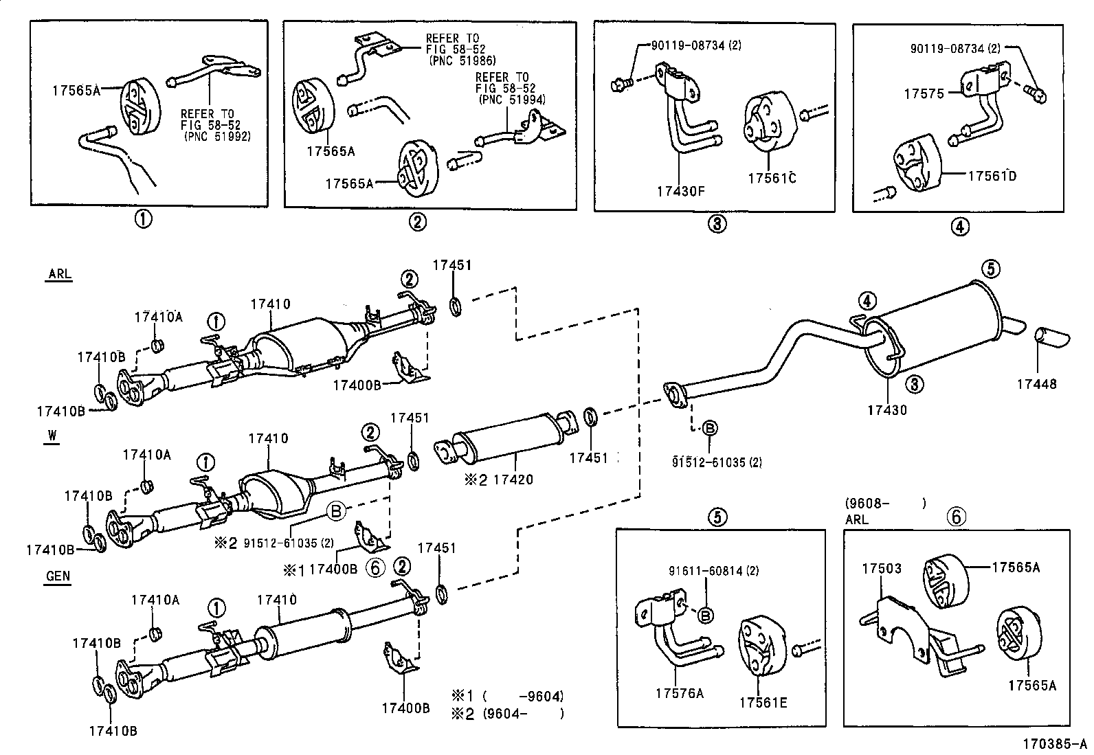 17405-76071 PIPE ASSY, EXHAUST, TAIL product image