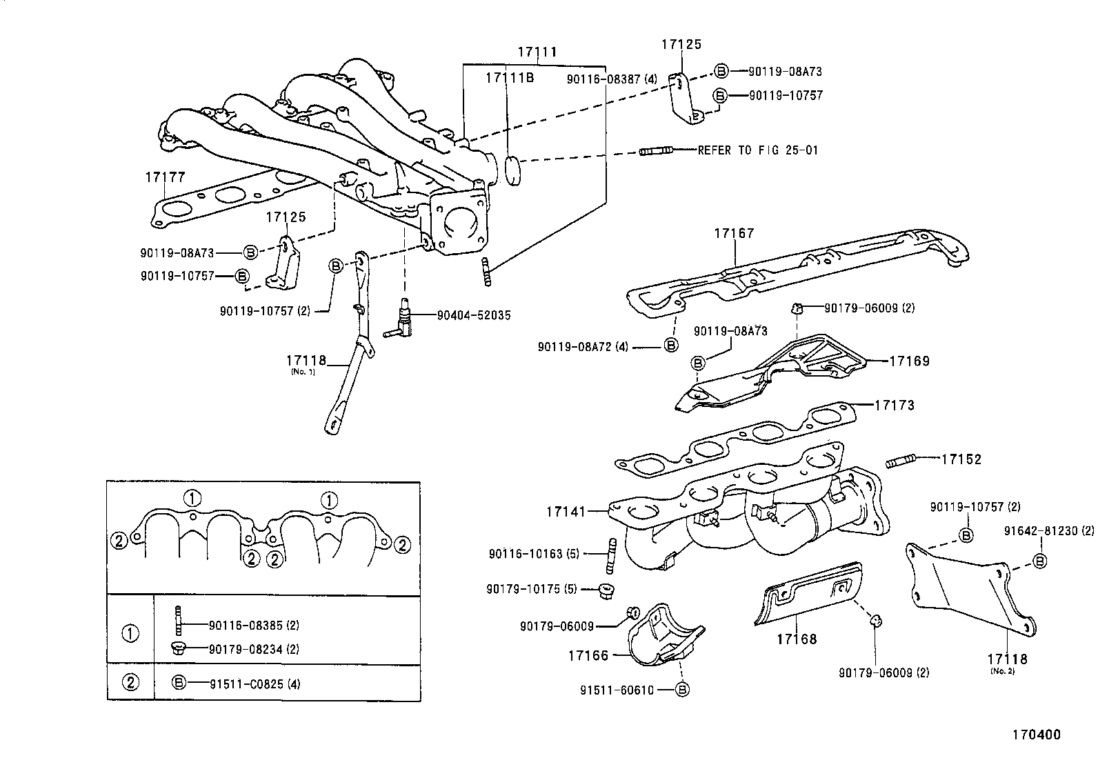 17101-76021 MANIFOLD, INTAKE product image