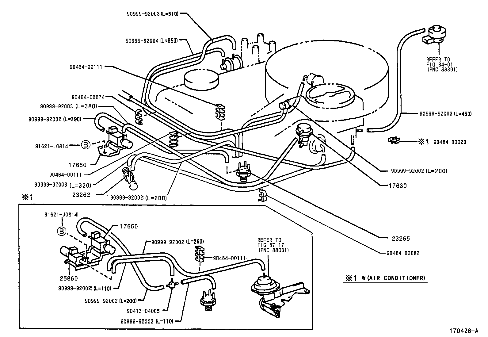 25860-13060 VALVE ASSY, VACUUM SWITCHING, NO.1 product image