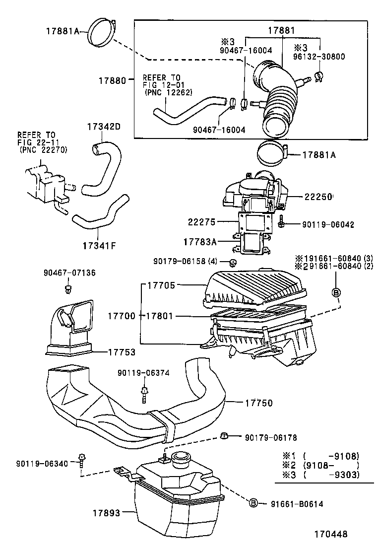 17705-64310 CAP SUB-ASSY, AIR CLEANER product image