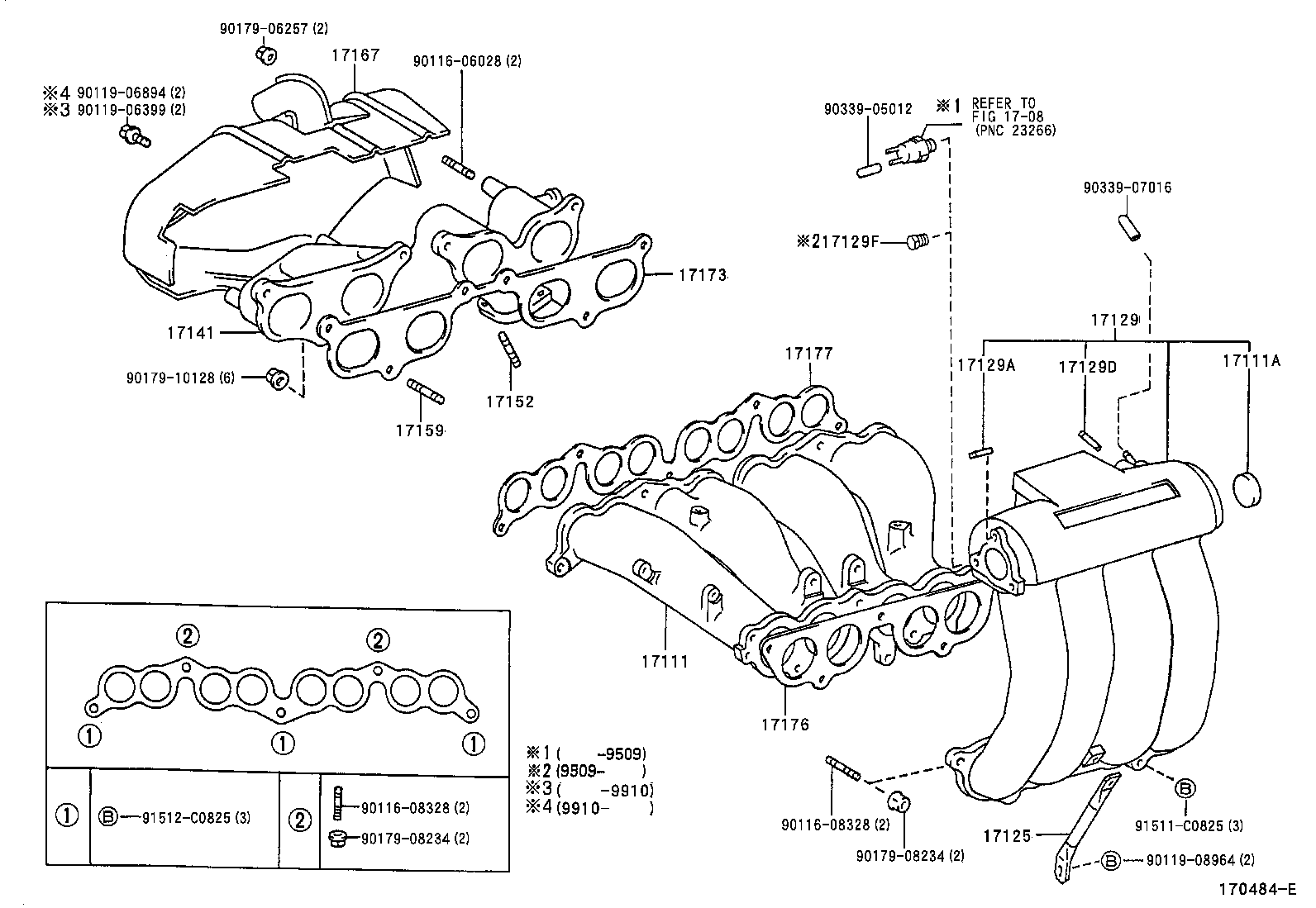 Toyota 17125-75040 STAY, SURGE TANK, NO.1