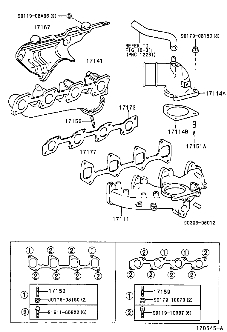 17101-75032 MANIFOLD, INTAKE product image