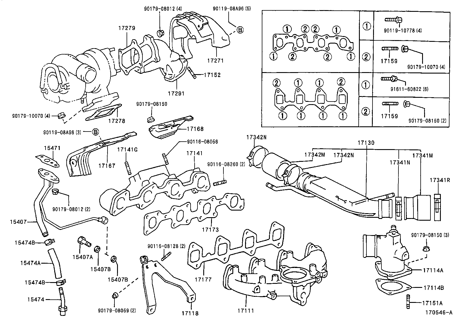 17101-75032 MANIFOLD, INTAKE product image