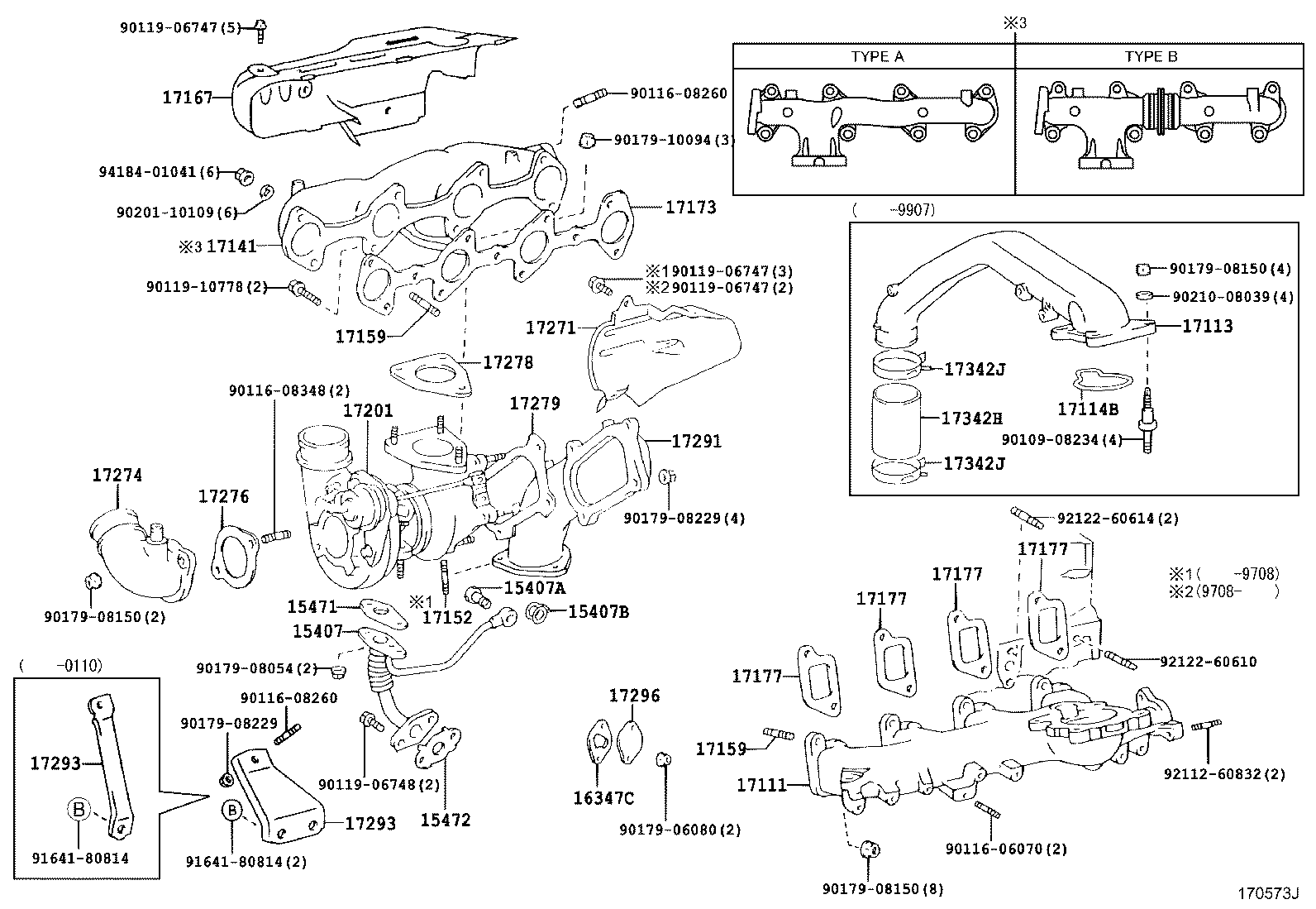17101-75030 MANIFOLD, INTAKE product image