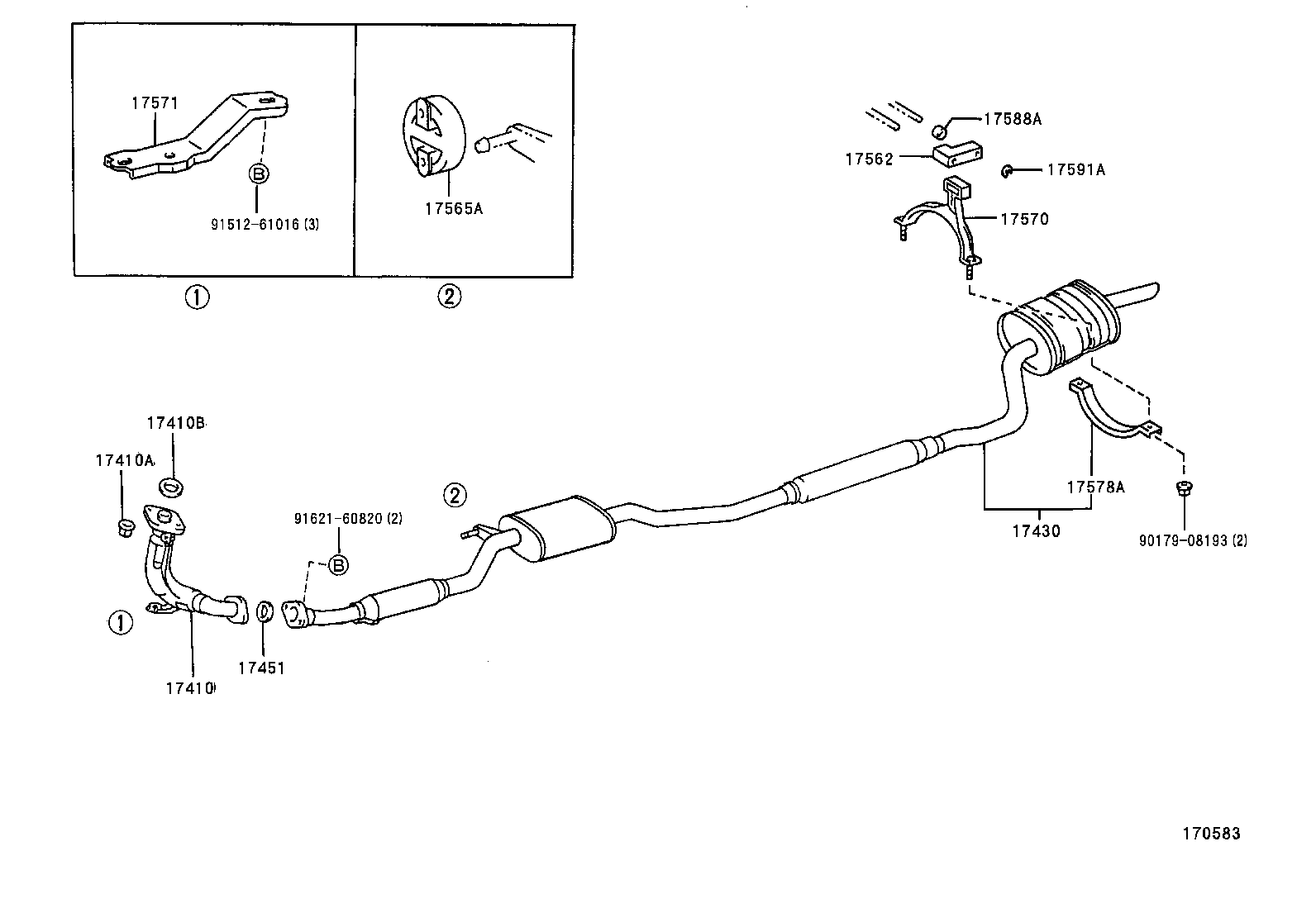 17430-6A331 PIPE ASSY, EXHAUST, TAIL product image