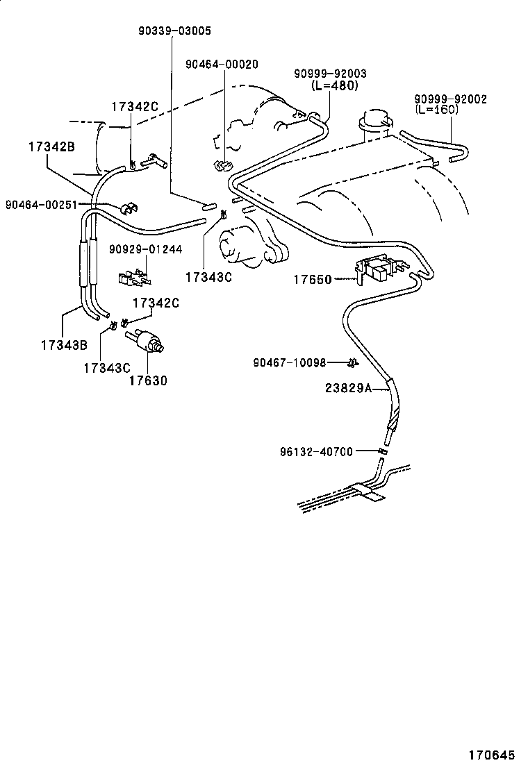 25804-46050 VALVE SET, VACUUM CONTROL product image