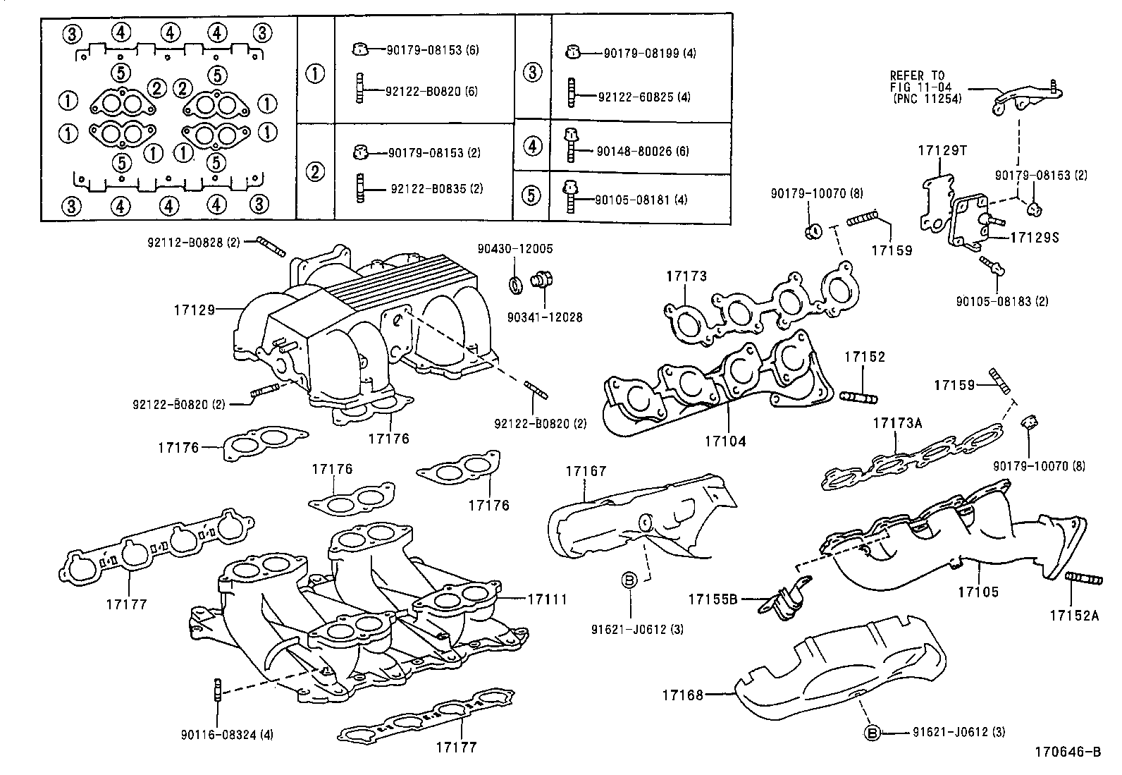 17101-79015 MANIFOLD, INTAKE product image