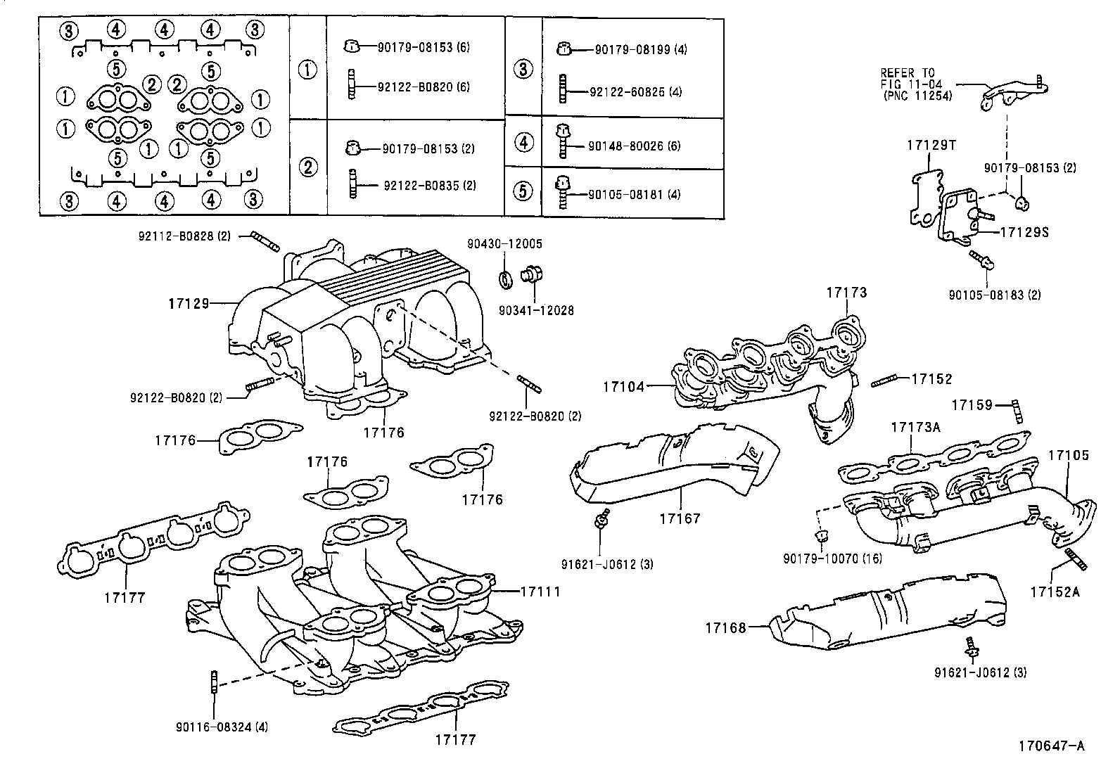 17101-79015 MANIFOLD, INTAKE product image