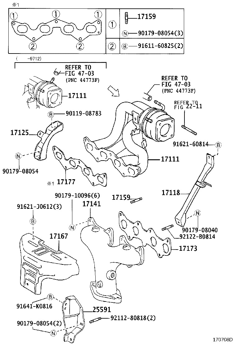 17101-55071 MANIFOLD, INTAKE product image