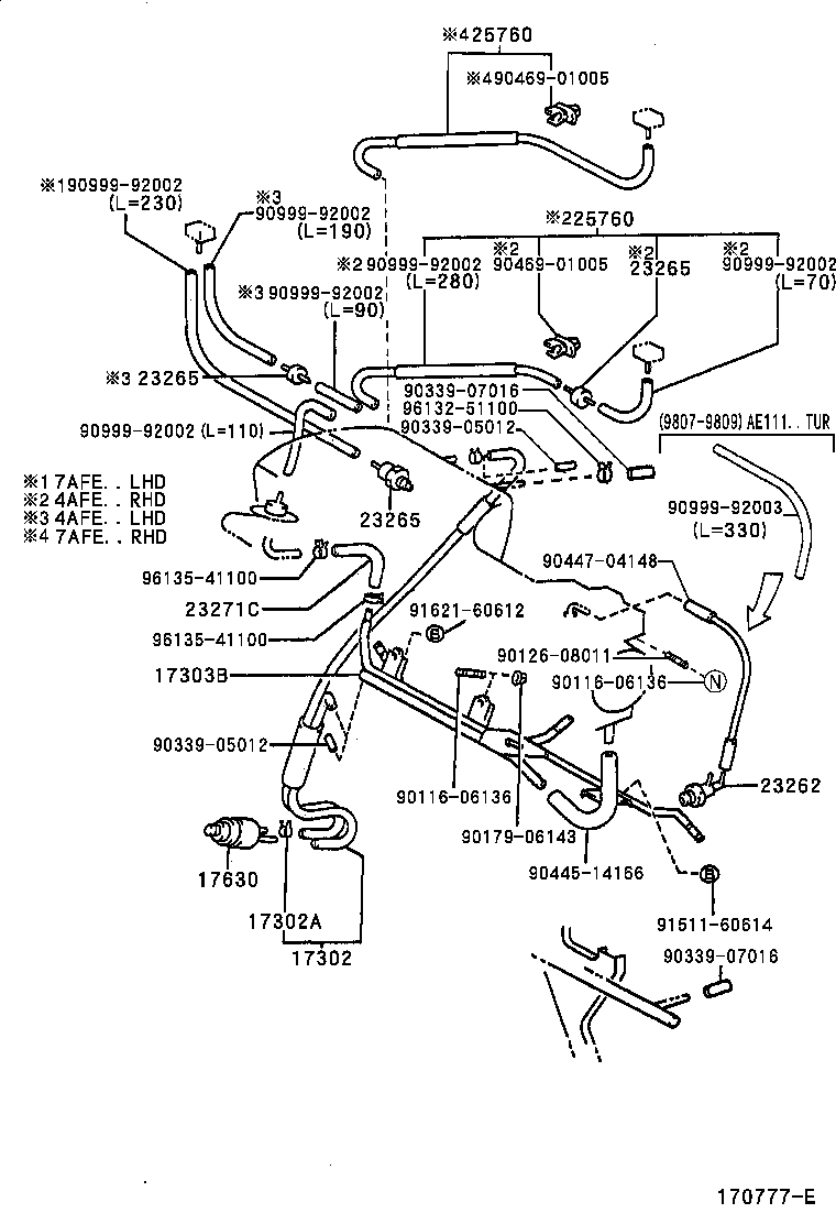 25861-15020 BRACKET, VACUUM SWITCHING VALVE product image