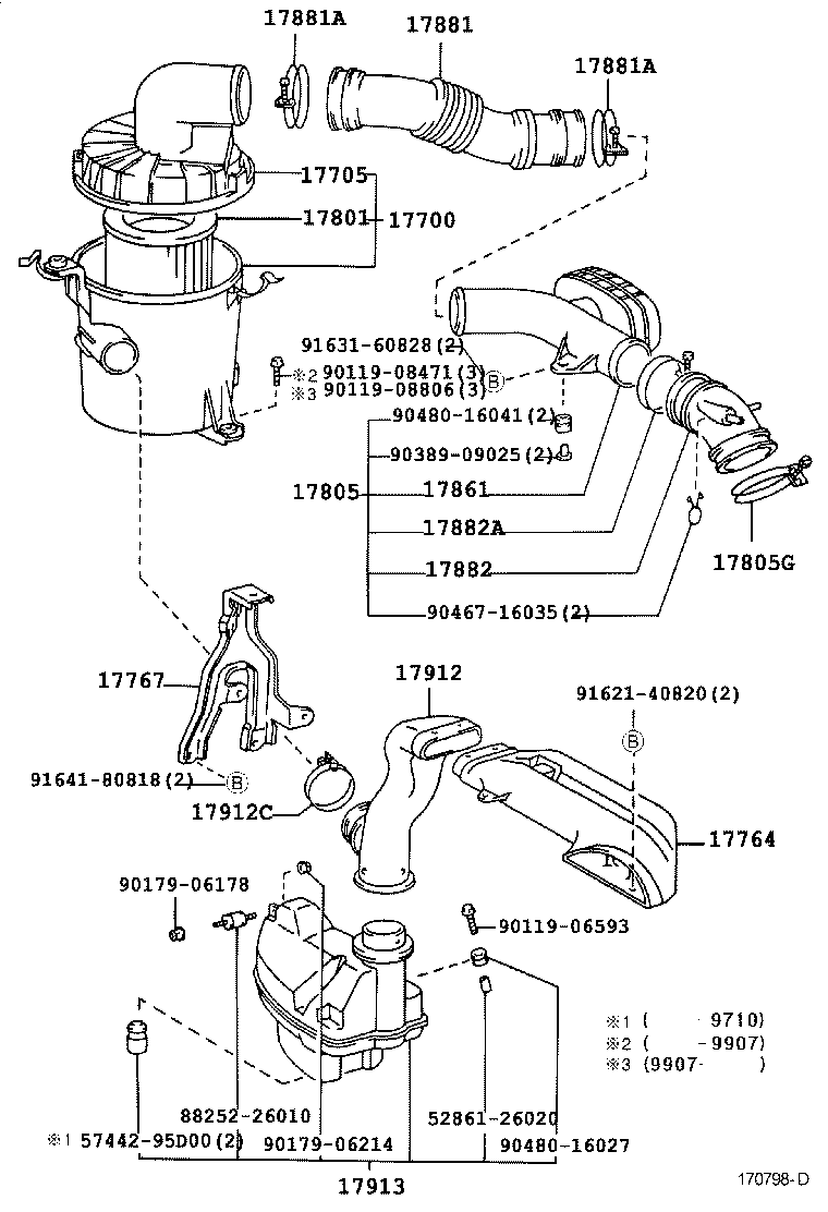17700-75110 CLEANER ASSY, AIR product image
