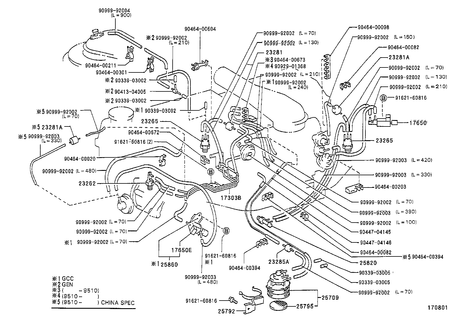 25702-66031 VALVE SET, EMISSION CONTROL, NO.2 product image
