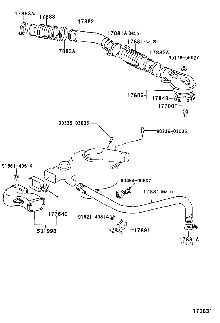 17700-61290 CLEANER ASSY, AIR product image