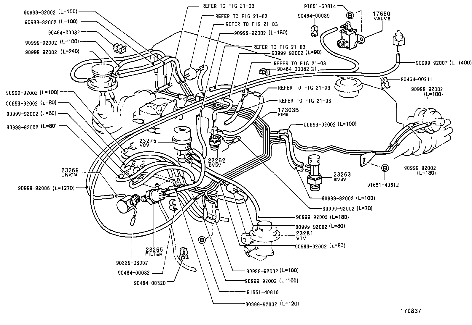 25702-66031 VALVE SET, EMISSION CONTROL, NO.2 product image