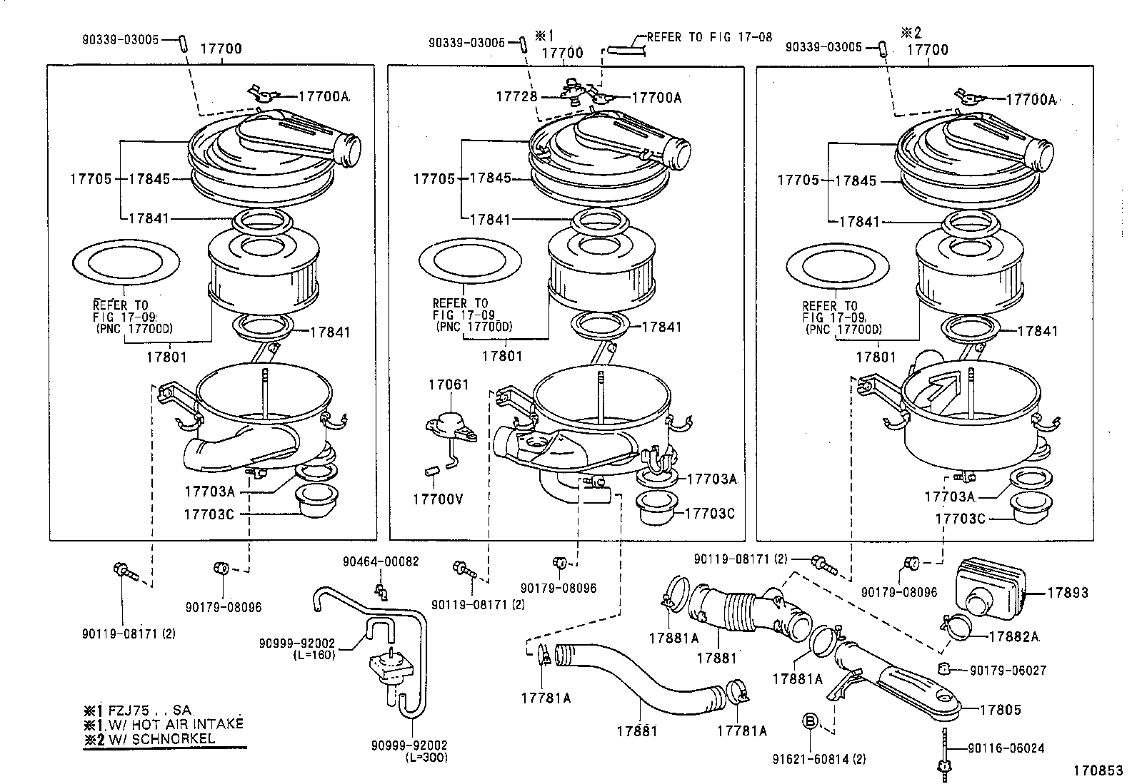17700-17280 CLEANER ASSY, AIR product image