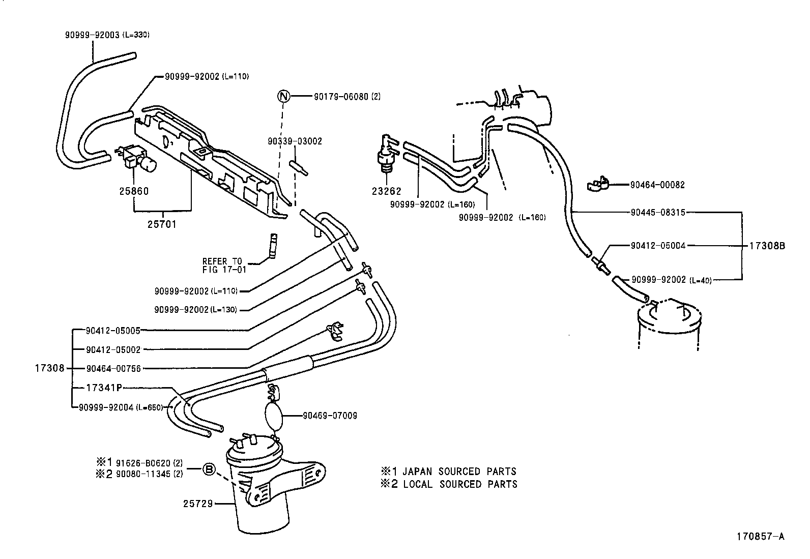 25701-20030 VALVE SET, EMISSION CONTROL product image