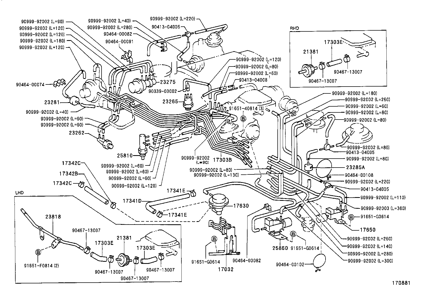 25860-54020 VALVE ASSY, VACUUM SWITCHING, NO.1 product image