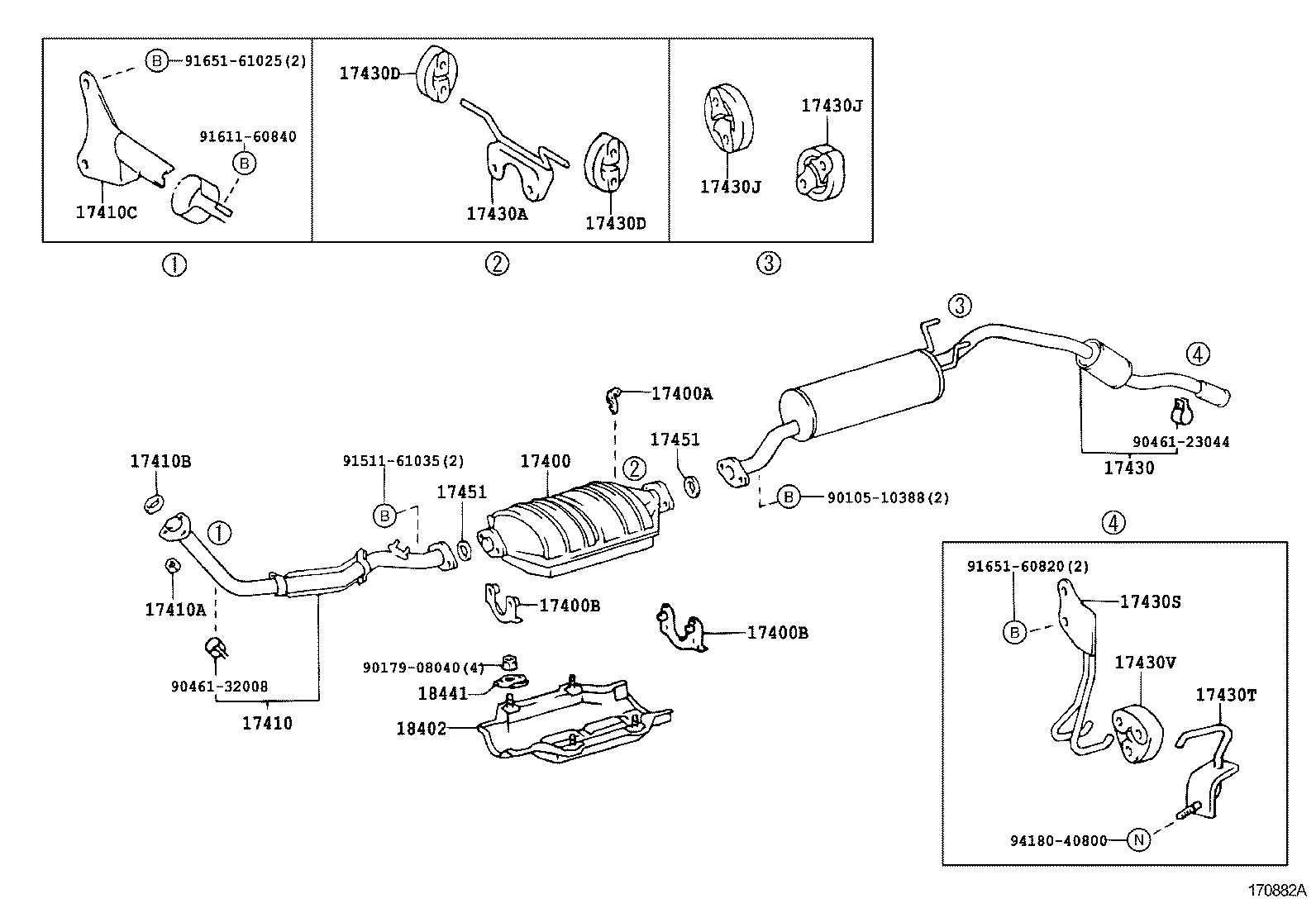 17430-3D081 PIPE ASSY, EXHAUST, TAIL product image