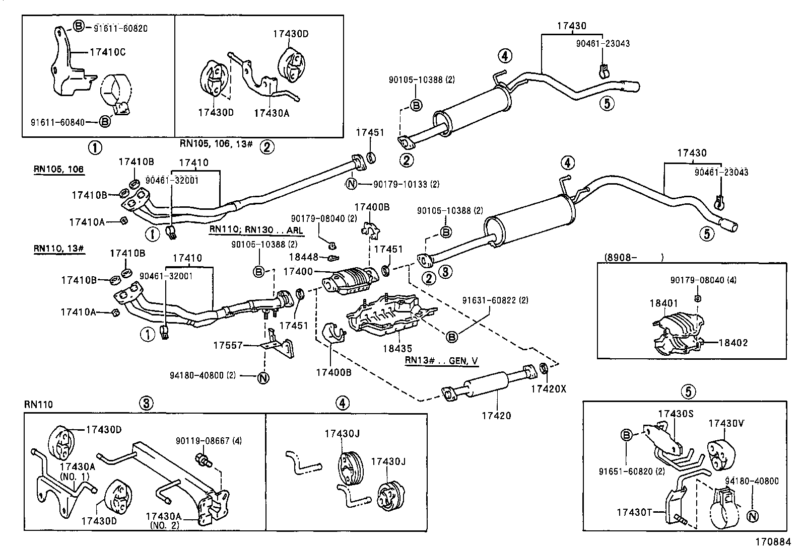 17430-3D201 PIPE ASSY, EXHAUST, TAIL product image