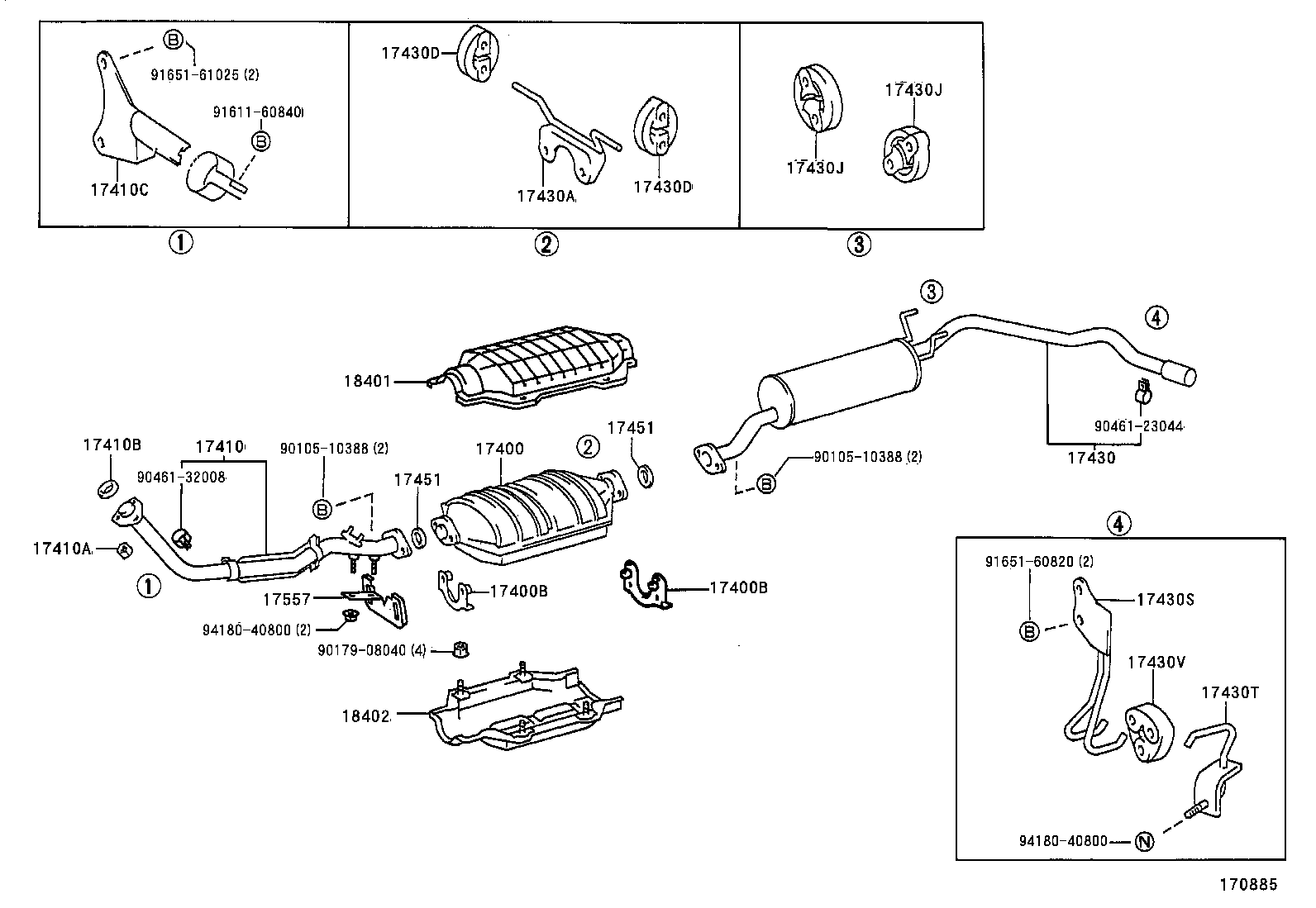 17430-3D201 PIPE ASSY, EXHAUST, TAIL product image