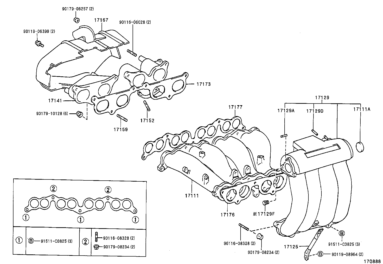 17109-75010 TANK, INTAKE AIR SURGE product image