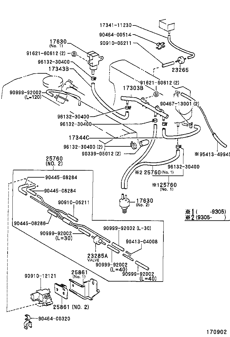 25862-11010 BRACKET, VACUUM SWITCHING VALVE product image