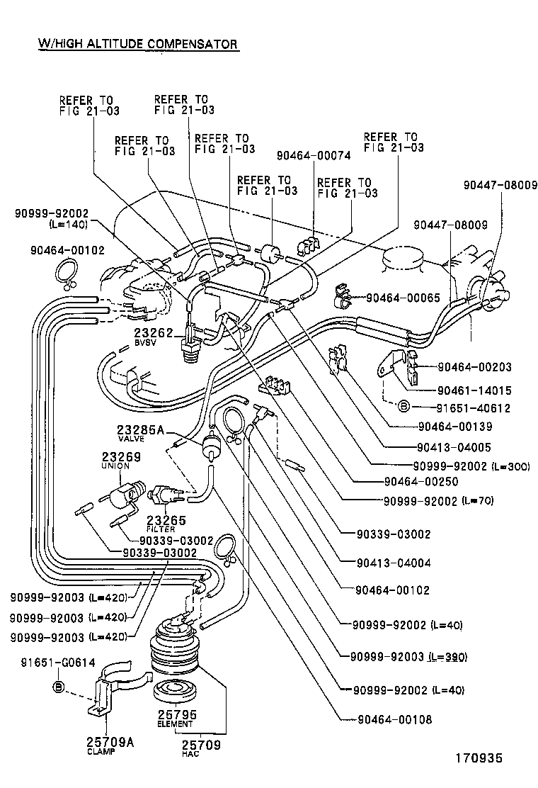 17344-65010 HOSE, AIR, NO.4 product image