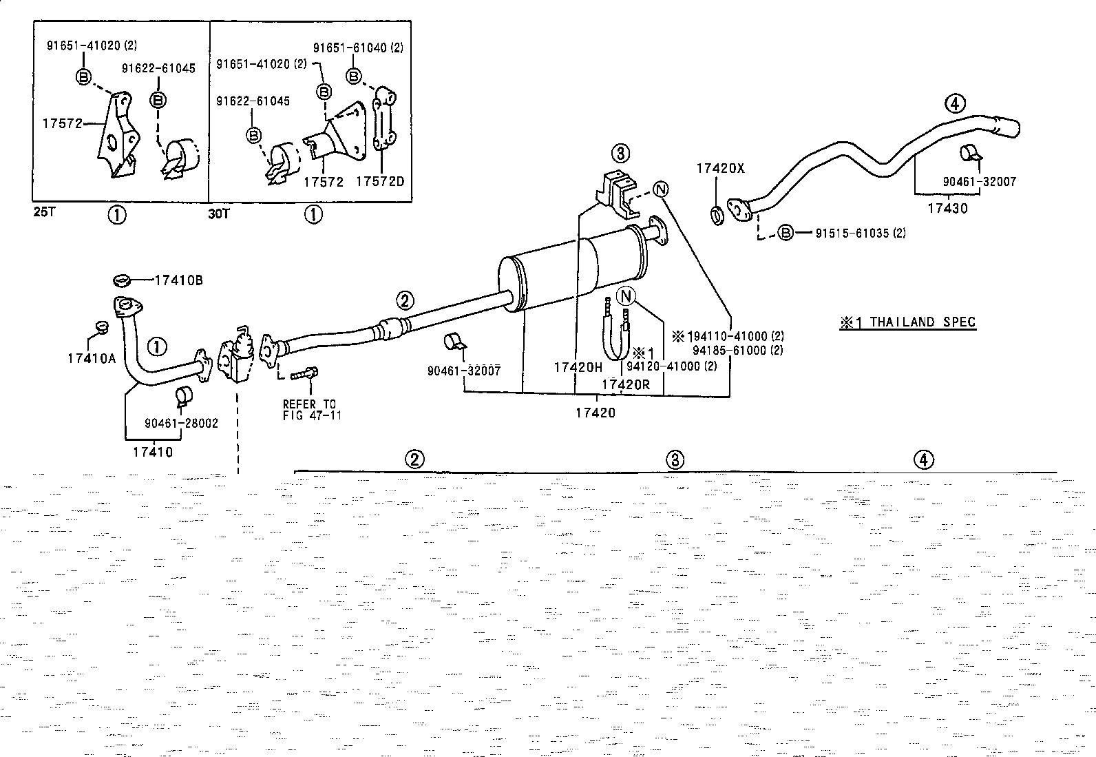 17430-58801 PIPE ASSY, EXHAUST, TAIL product image