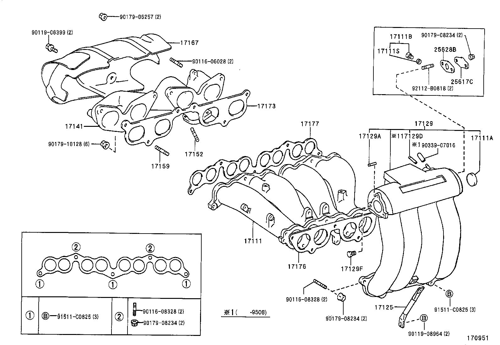 17101-48010 MANIFOLD, INTAKE product image