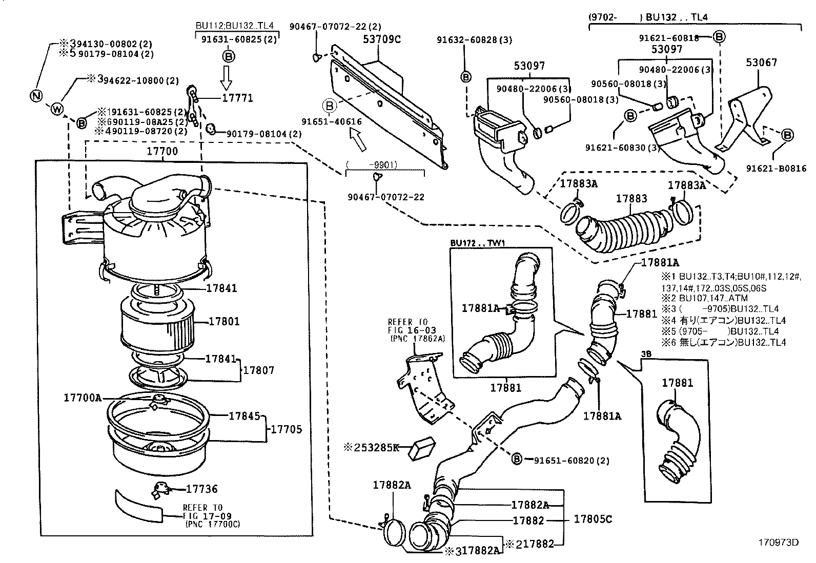 17700-58450 CLEANER ASSY, AIR product image